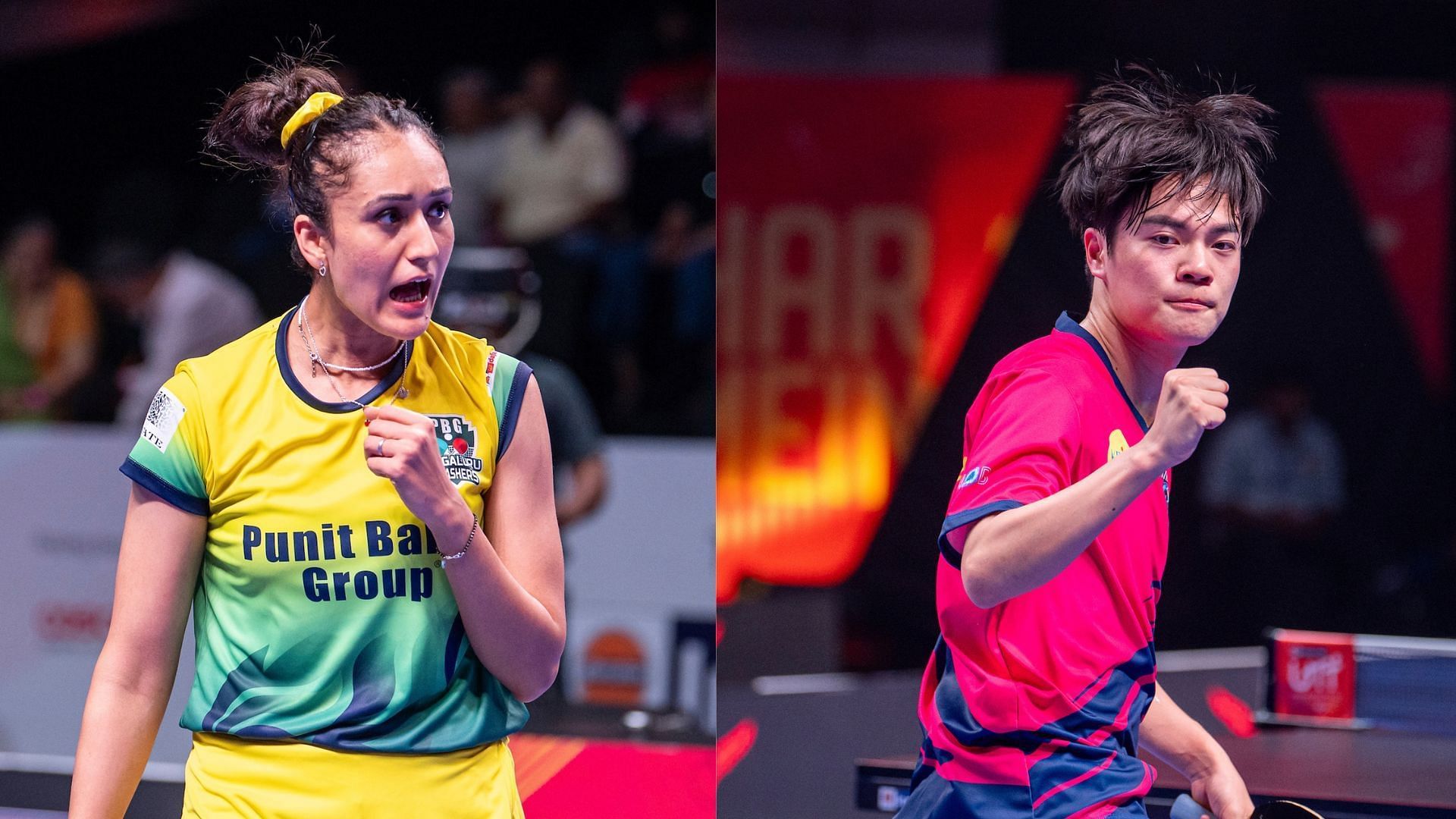 Manika Batra and Cho Seungmin will be seen in action during match 11 of UTT 2024.(Image credit: UTT Press Release) 