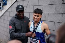 Carl Lewis prodigy Louie Hinchliffe turns pro weeks after beating Noah Lyles in the 100m Round 1 at Paris Olympics