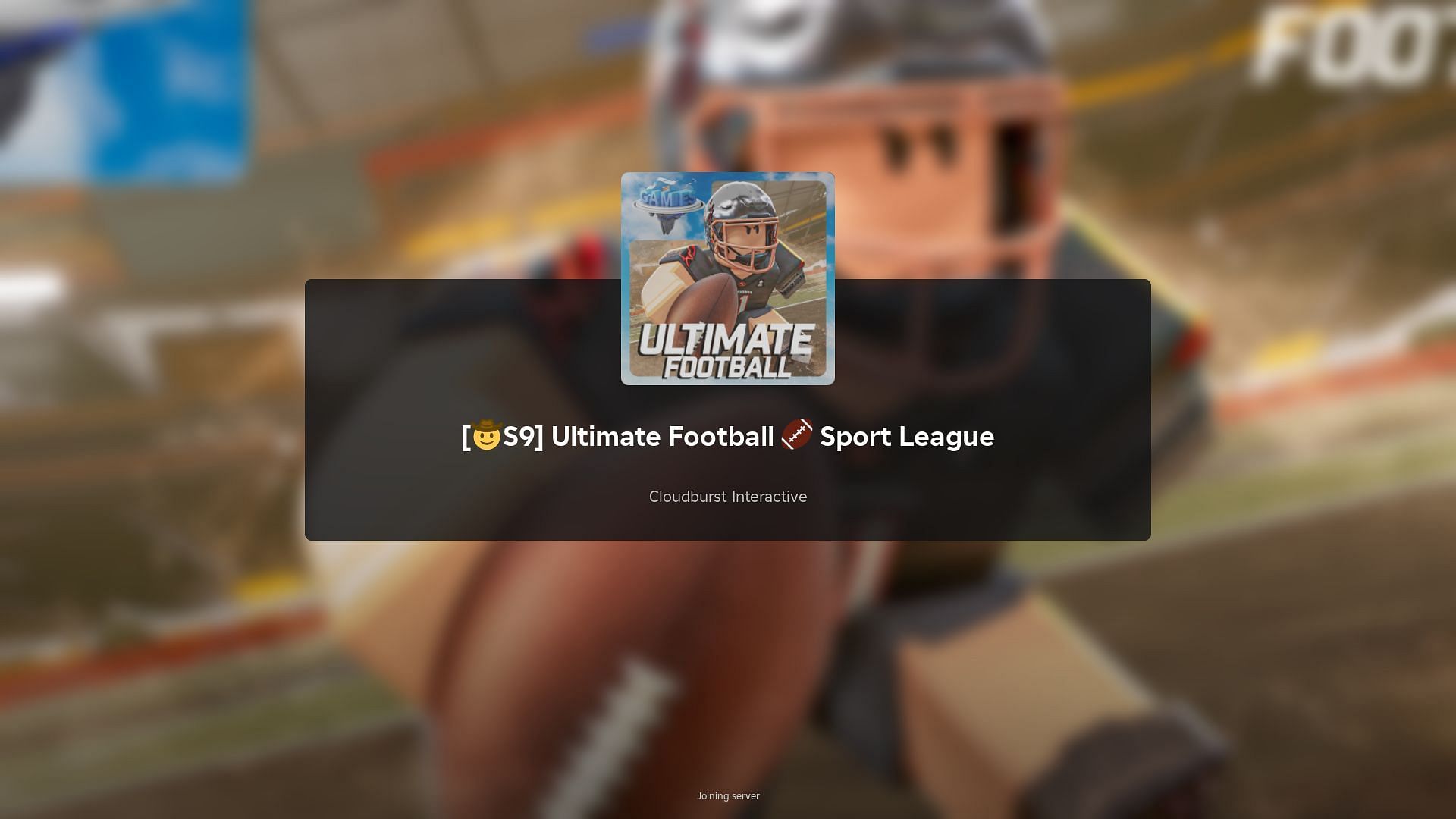 Roblox Ultimate Football