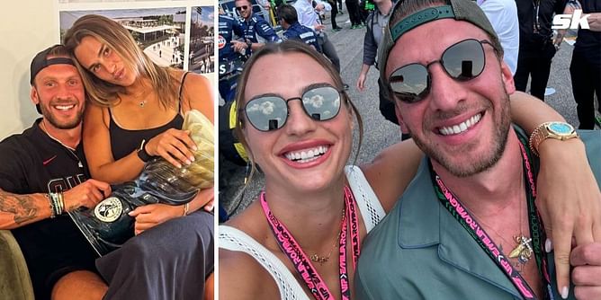 "So focused" - Aryna Sabalenka teases her boyfriend Georgios Frangulis' "all claps no smile" look as he supports her during US Open 1R victory