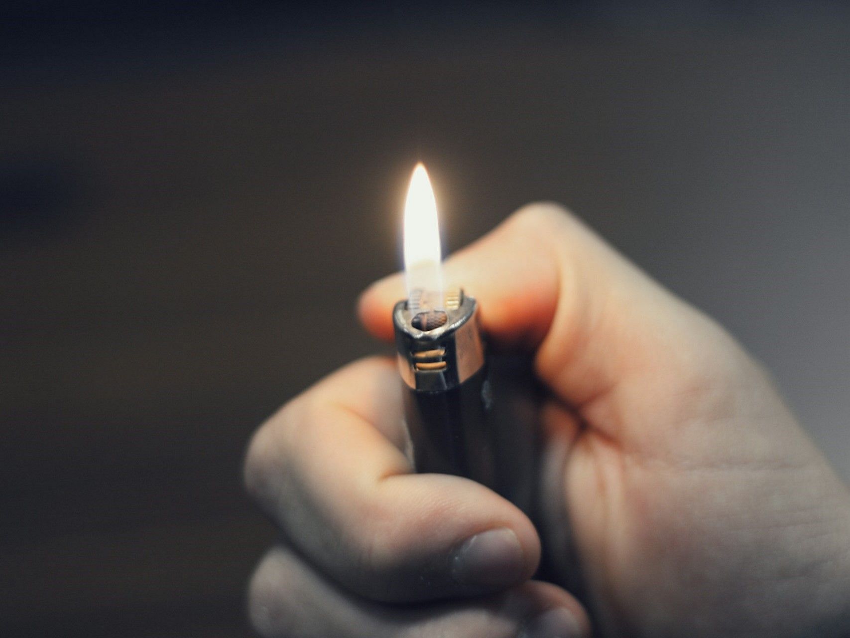 Mukhtiar bought a lighter from a gas station around 1 a.m. local time (Image via Unsplash)