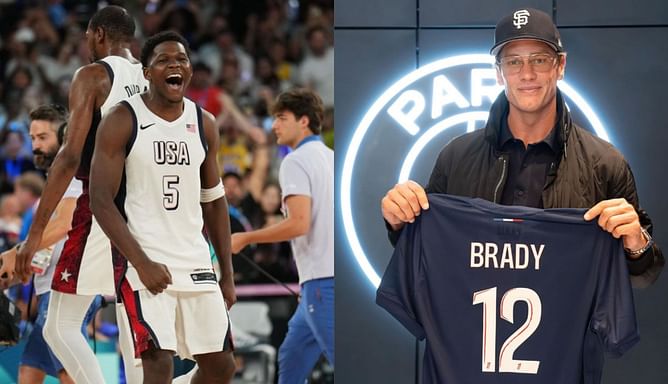 "Imma WR sac need you at QB1": Anthony Edwards chimes in on Tom Brady’s dream NFL lineup ft. Team USA basketball players