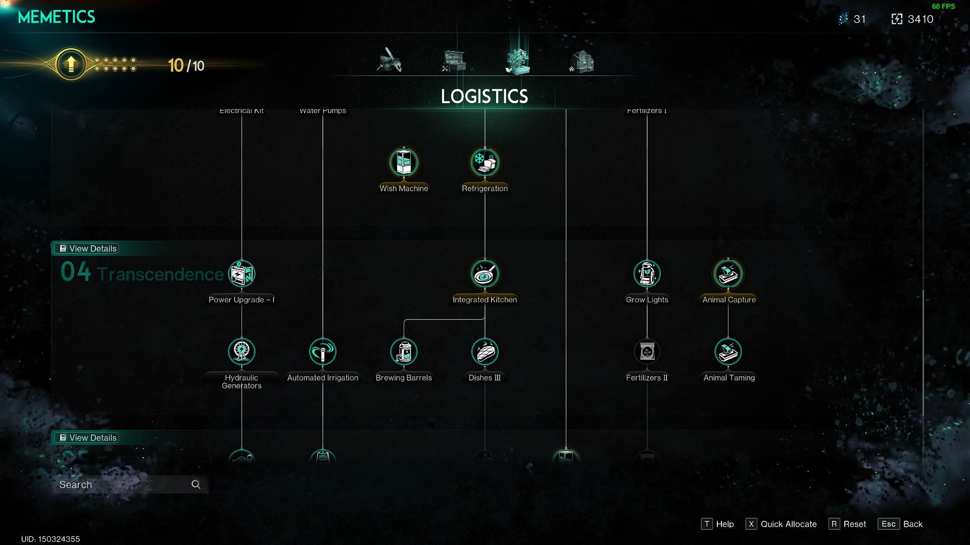 You need to unlock Animal Taming from the Memetics tree (Image via Starry Studio)