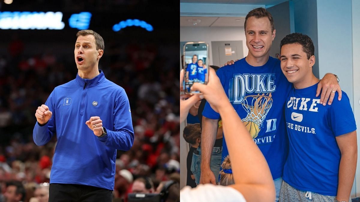 Duke coach Jon Scheyer (Image Credit: IMAGN, Instagram/@Dukembb)