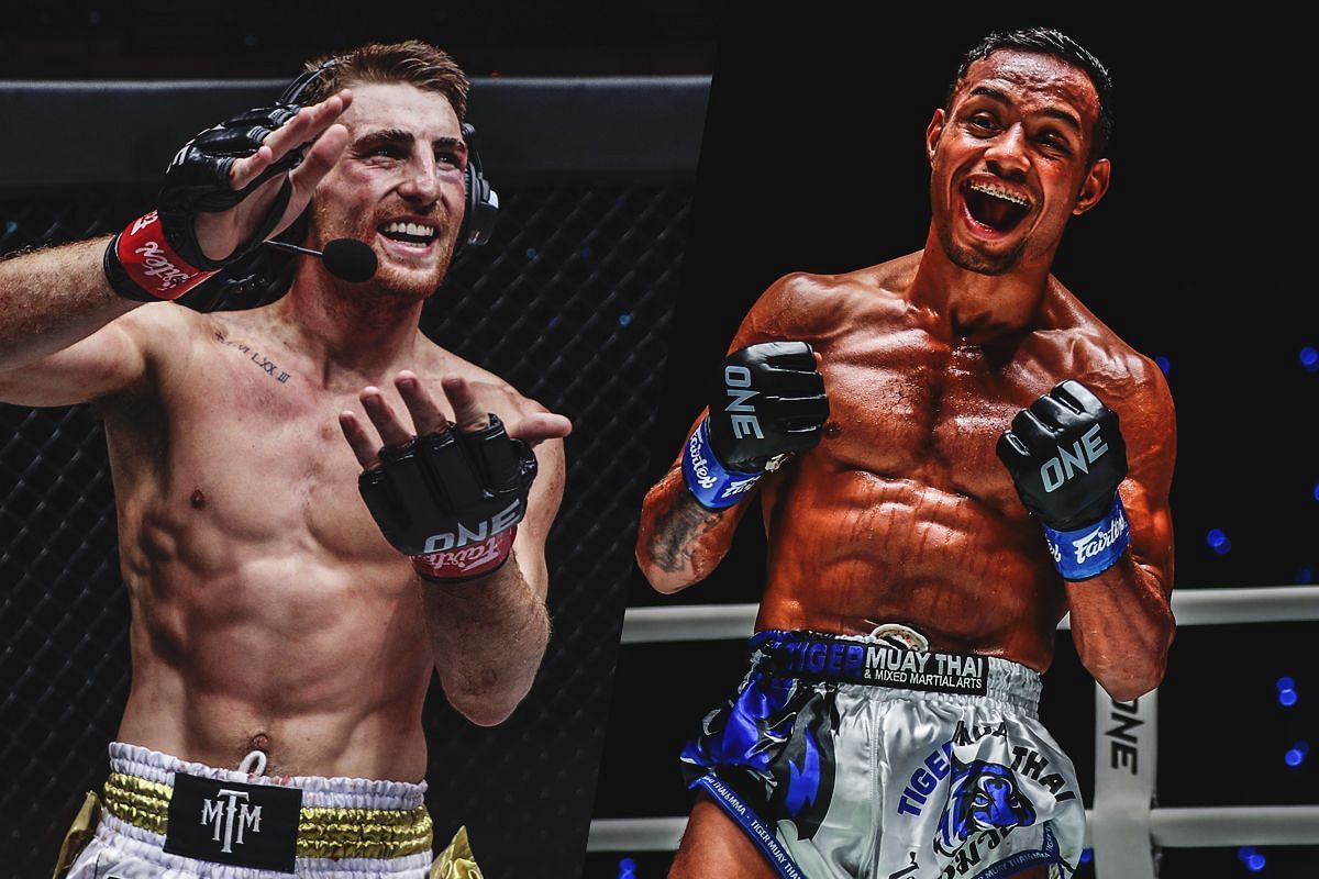 Jonathan Haggerty (left) and Felipe Lobo (right) | Image credit: ONE Championship