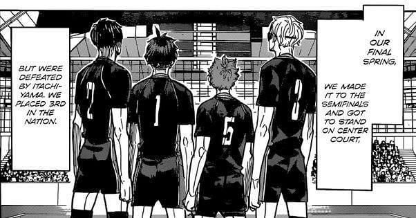 Did Karasuno High School in Haikyuu win the Spring Nationals?