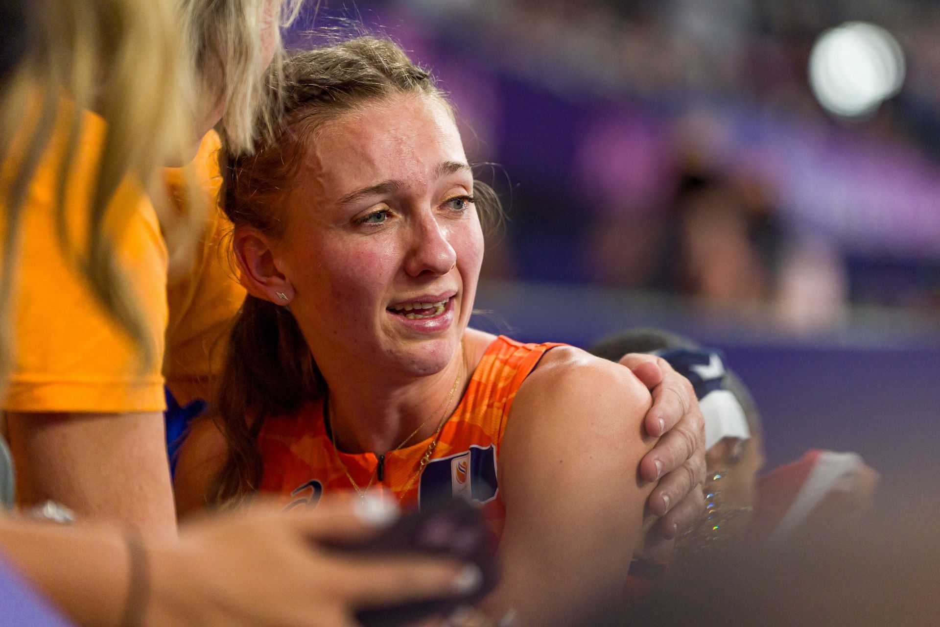 Femke Bol at the Paris Olympics (Image via Getty)