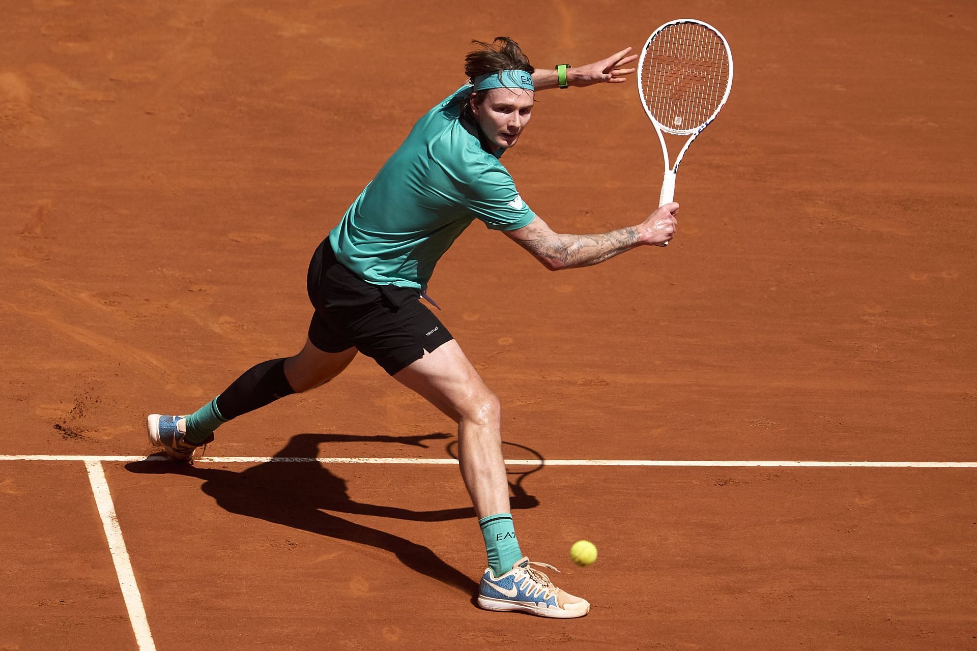 Alexander Bublik at the Madrid Open 2024. (Photo: Getty)