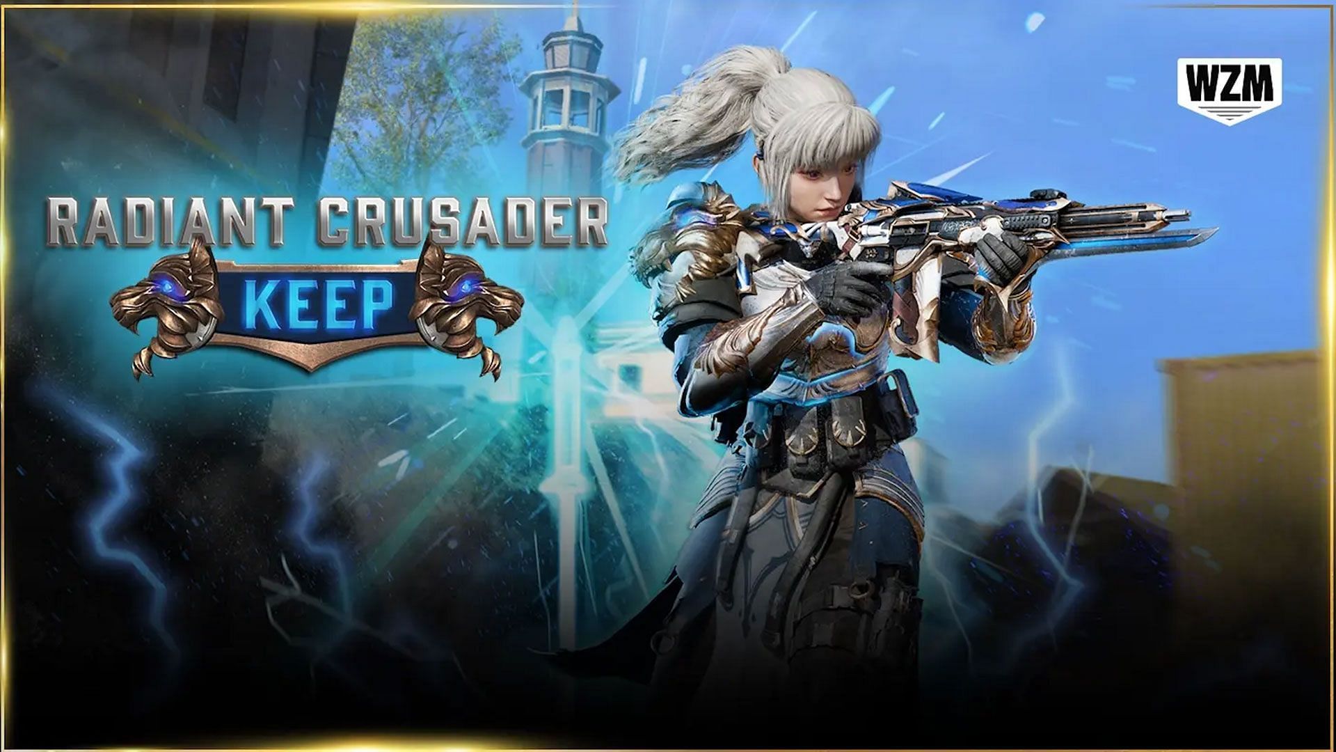 Radiant Crusader from premium rewards (Image via Activision)