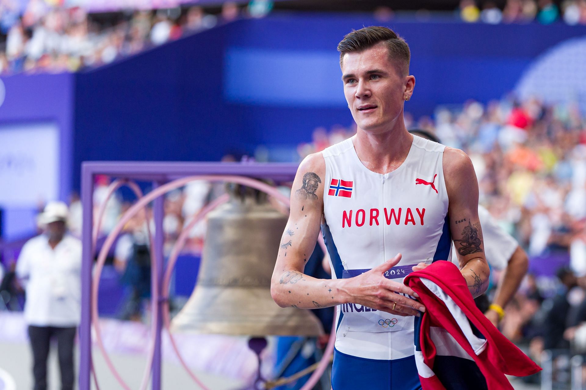 Jakob Ingebrigtsen - Athletics - Olympic Games Paris 2024: Day 15 - Source: Getty