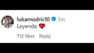 Luka Modric's (image via Instagram/official_pepe)