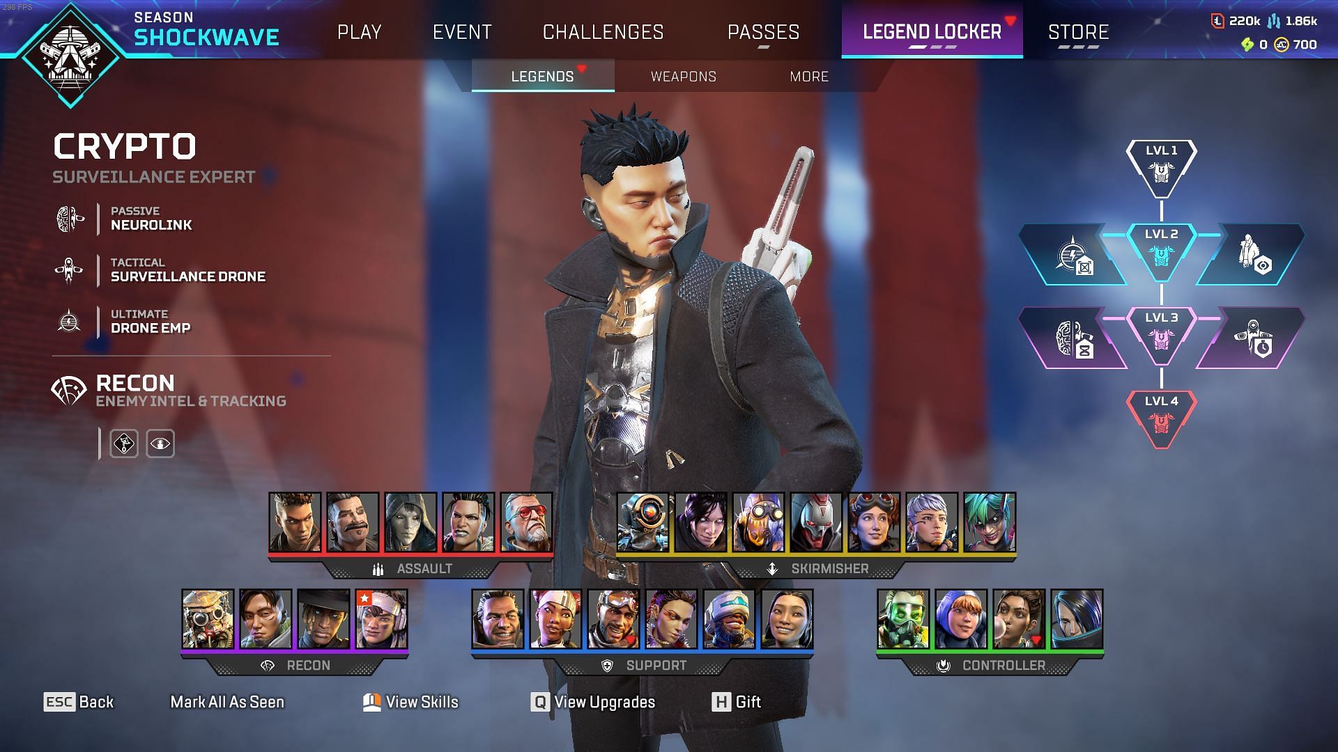 Crypto in Apex Legends (Image via EA)