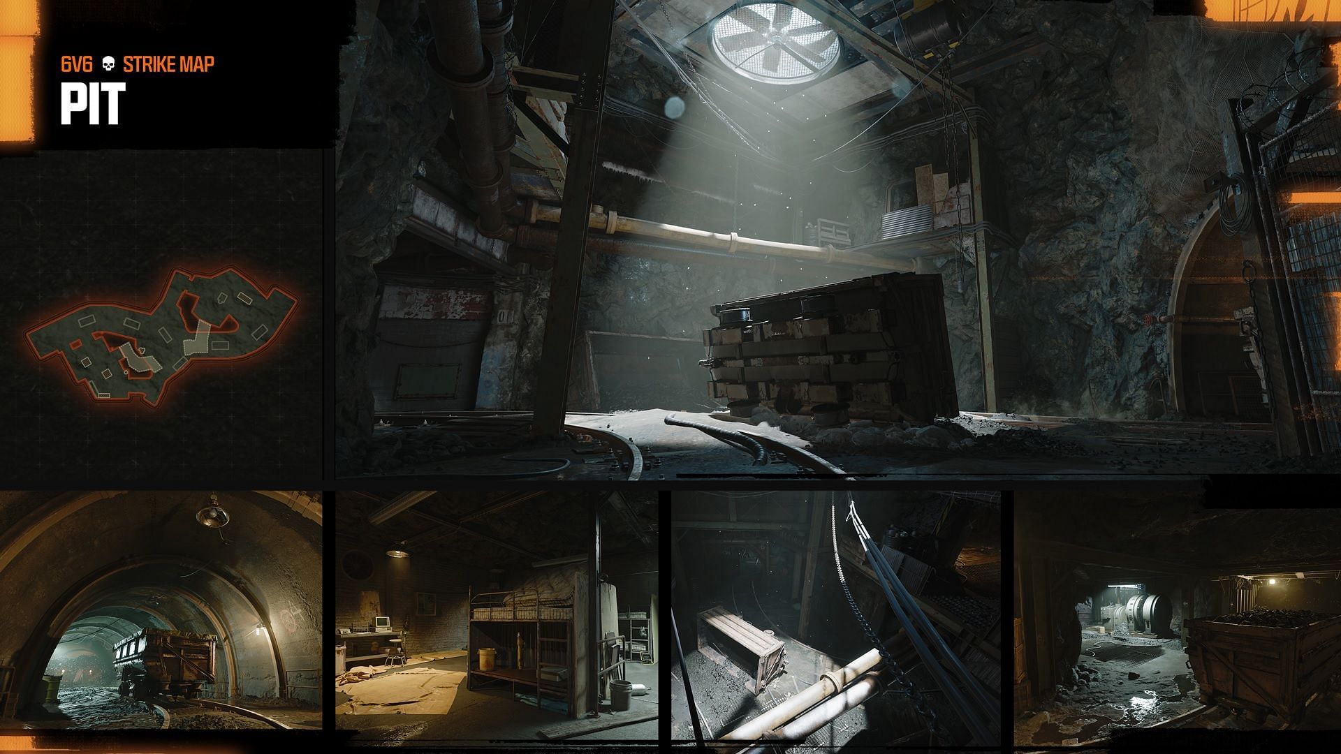 A still from the Pit multiplayer map in Black Ops 6 (Image via Activision)