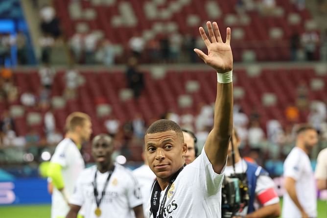 Kylian Mbappe starts as Real Madrid announce line-up to face Mallorca in Los Blancos' La Liga season opener