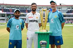 [Watch] Pakistan skipper Shan Masood in a heated discussion with head coach Jason Gillespie during PAK vs BAN 1st Test 2024