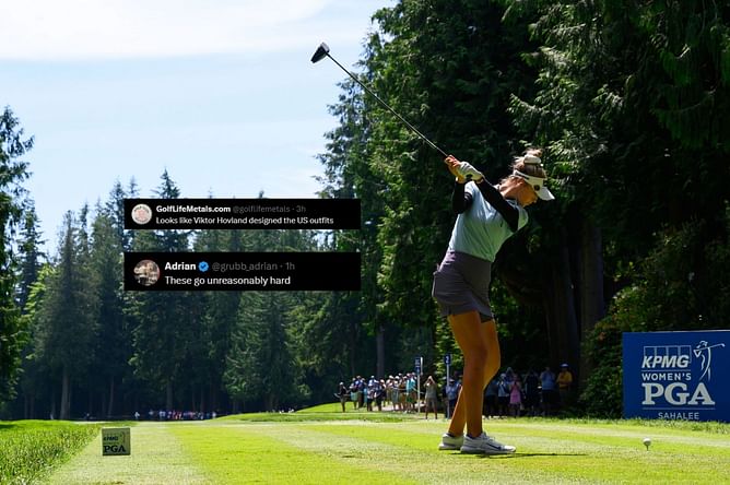 “Looks like Viktor Hovland designed the US outfits”: Nelly Korda and Team USA fans react to ‘unreasonably hard’ Olympic outfit