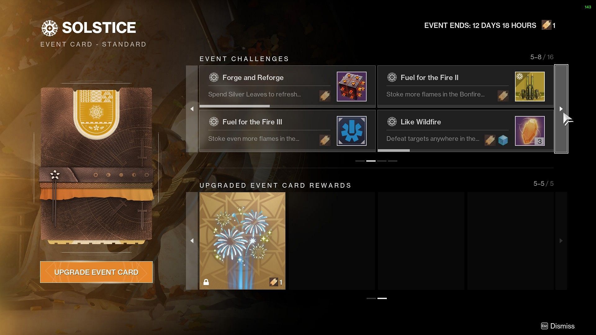 Destiny 2 Event challenges (Image via Bungie)