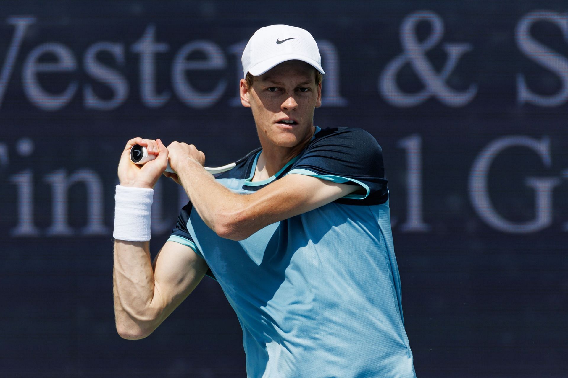 Jannik Sinner pictured at the 2024 Cincinnati Open - Source: Getty