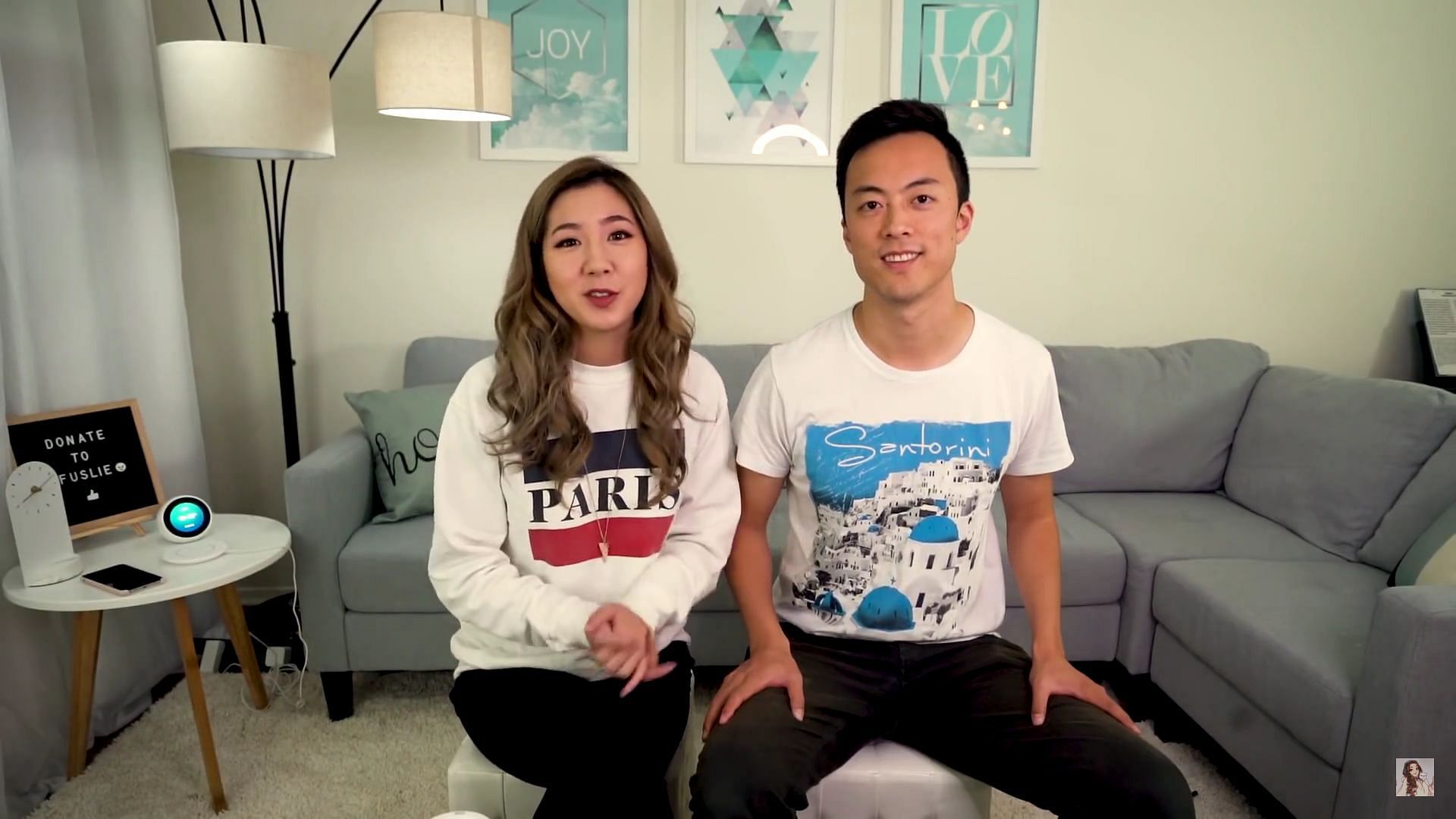 Fuslie and Edison talk about their first time meeting in a 2019 YouTube storytime video (Image via fuslie/YouTube)