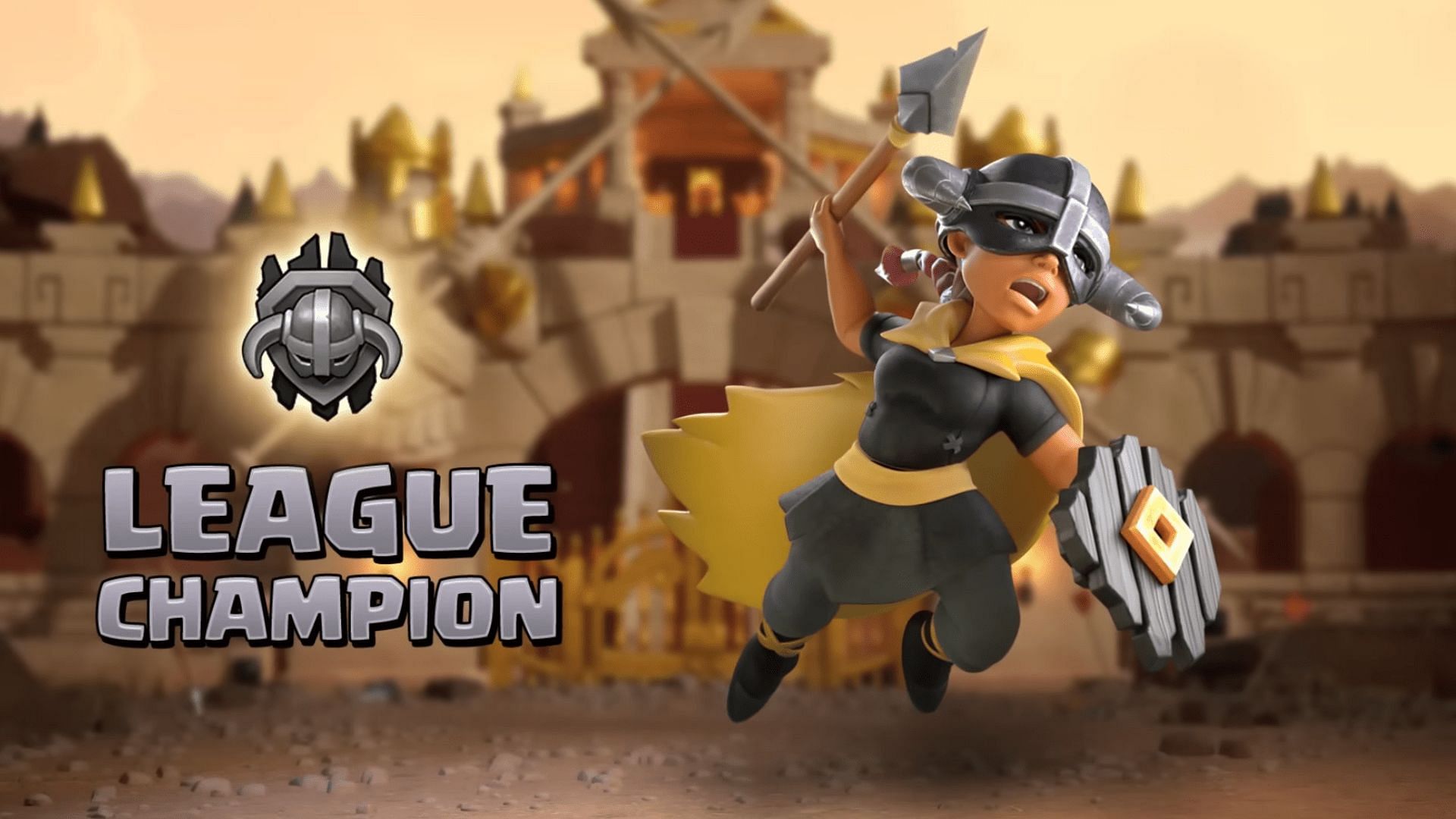 Unlock the League Champion skin (Image via Supercell)