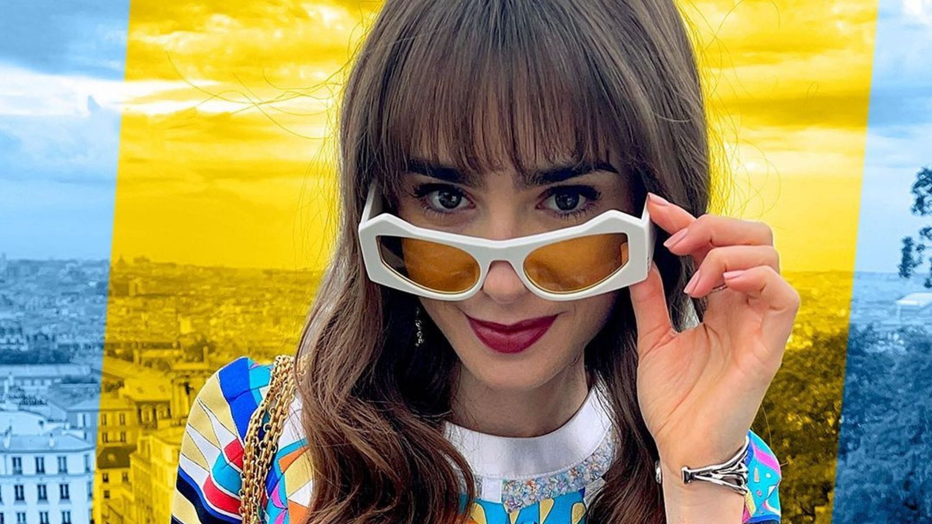 Lily Collins from Emily in Paris (Image via Instagram/@emilyinparis)