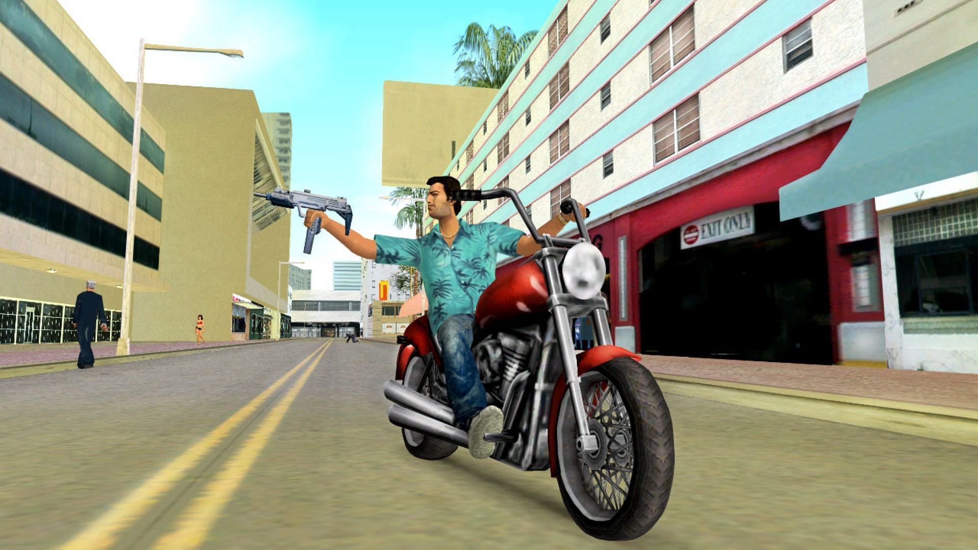 A remake would enhance the game&#039;s graphics (Image via Rockstar Games)