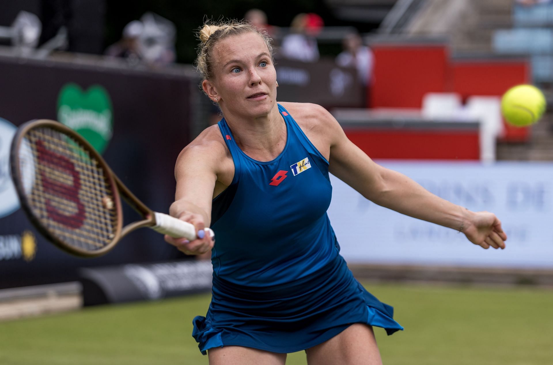 Stearns in action at the Ecotrans Ladies Open in Berlin (Picture: Getty)