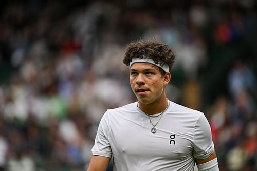 Ben Shelton at Wimbledon 2024. (Photo: Getty)