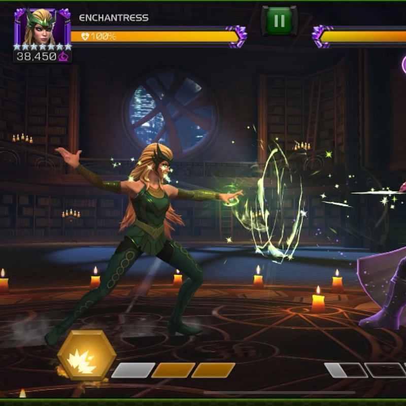 Amora in Marvel Contest of Champions (Image via Kabam)