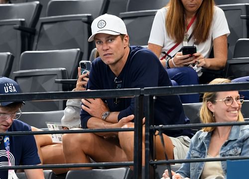 Tom Brady at VIP Guests At Olympic Games Paris 2024: Day 10 - Source: Getty