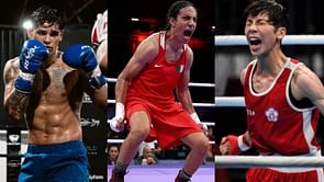 Ryan Garcia reacts to Imane Khelif and Lin Yu Ting's fights for Olympic gold in Paris