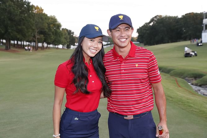“I am not running 18 miles”: Collin Morikawa sits out but cheers for wife Katherine as she makes bold statement for St. Jude fundraiser