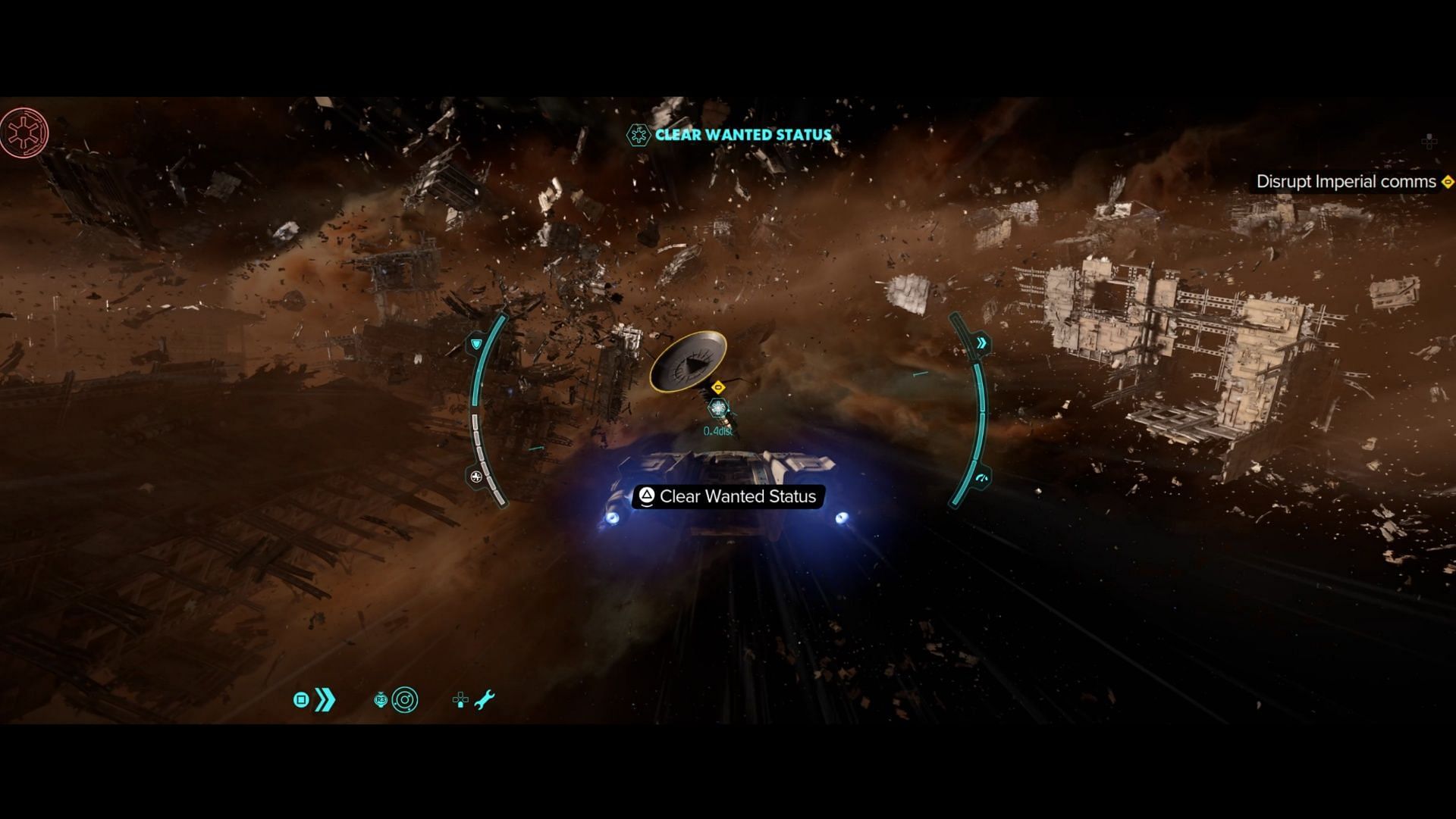 You can do this in space easily enough, as long as you&#039;re not in battle (Image via Ubisoft)