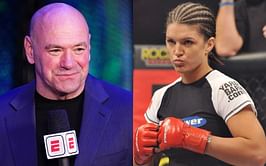 Dana White names Gina Carano as example of successful fighters who came from wealthy backgrounds: "Some people are born fighters"