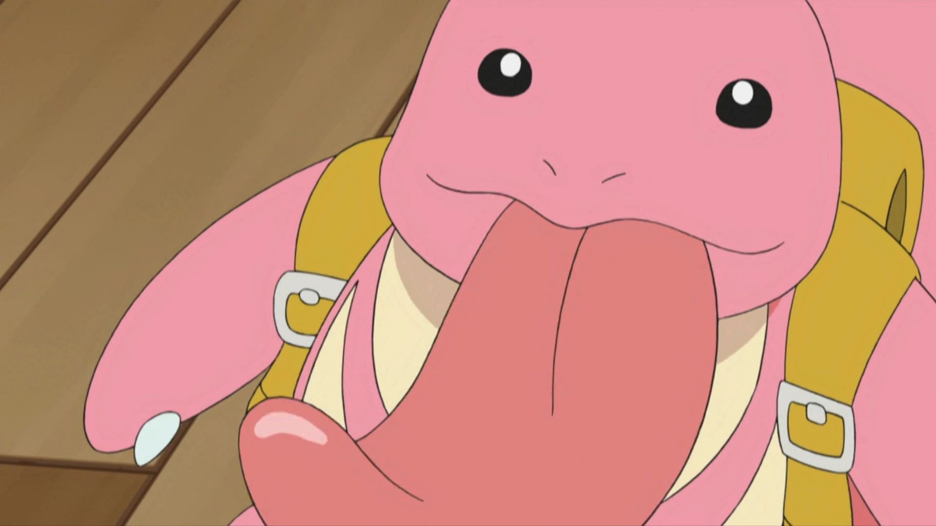 Lickitung in the anime (Image via TPC)