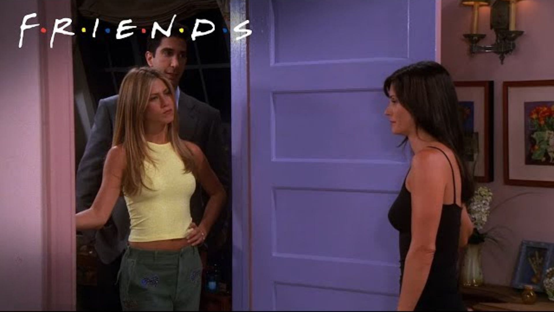 Rachel Steals Monica&rsquo;s Thunder (Image via YouTube/@tbs)