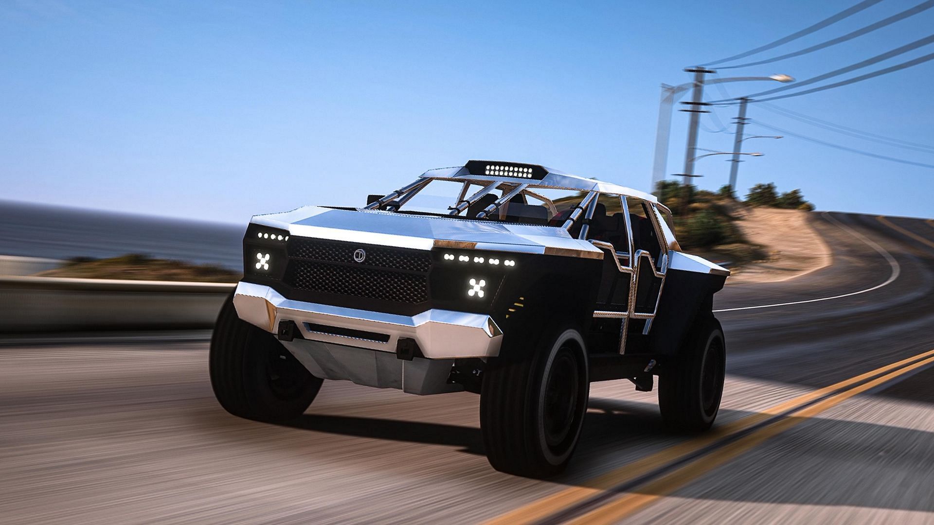 A picture of the Declasse off-roader in Los Santos (Image via Nxaadarsh/Reddit)