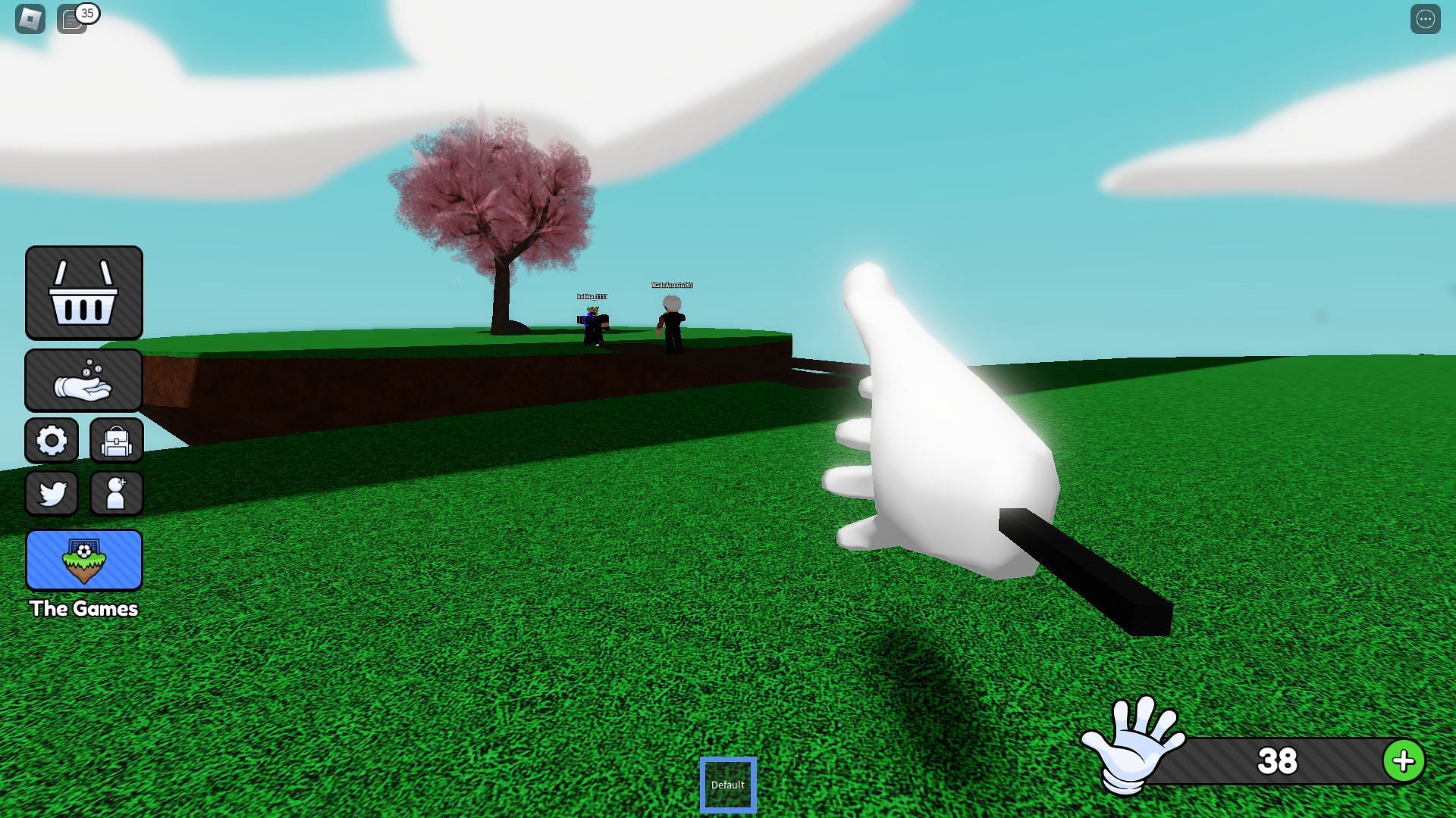 Slap Battles gameplay (Image via Roblox)