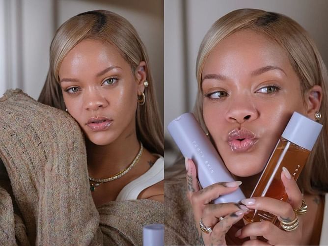 “Your skin is perfection” — Fans react as Rihanna goes makeup-free for the latest Instagram post