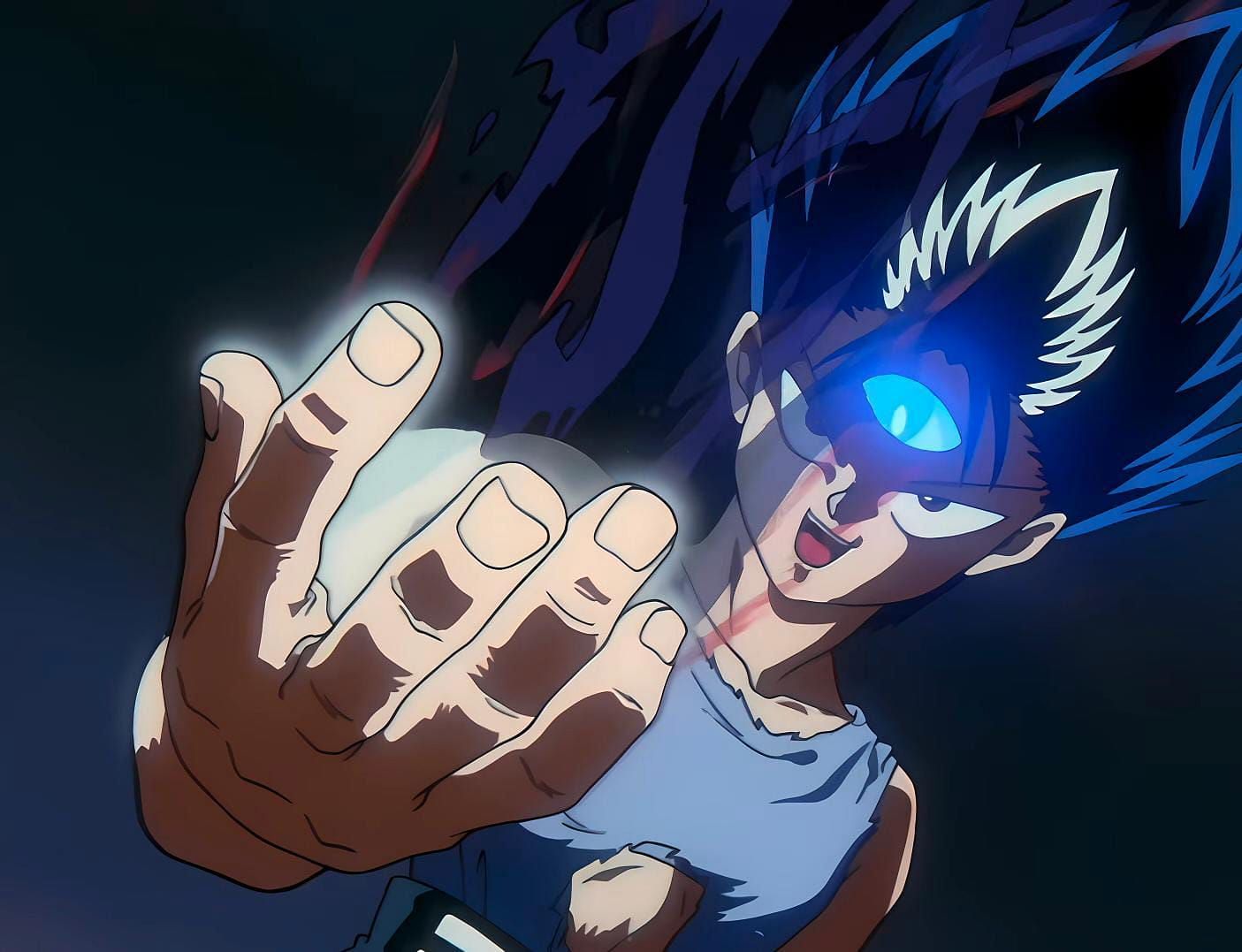 Hiei (A demonic anime fire user character) (Image via Pierrot)