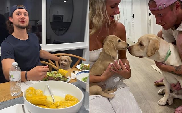 Patrik Laine and girlfriend Jordan Leigh enjoy final offseason dinner ...