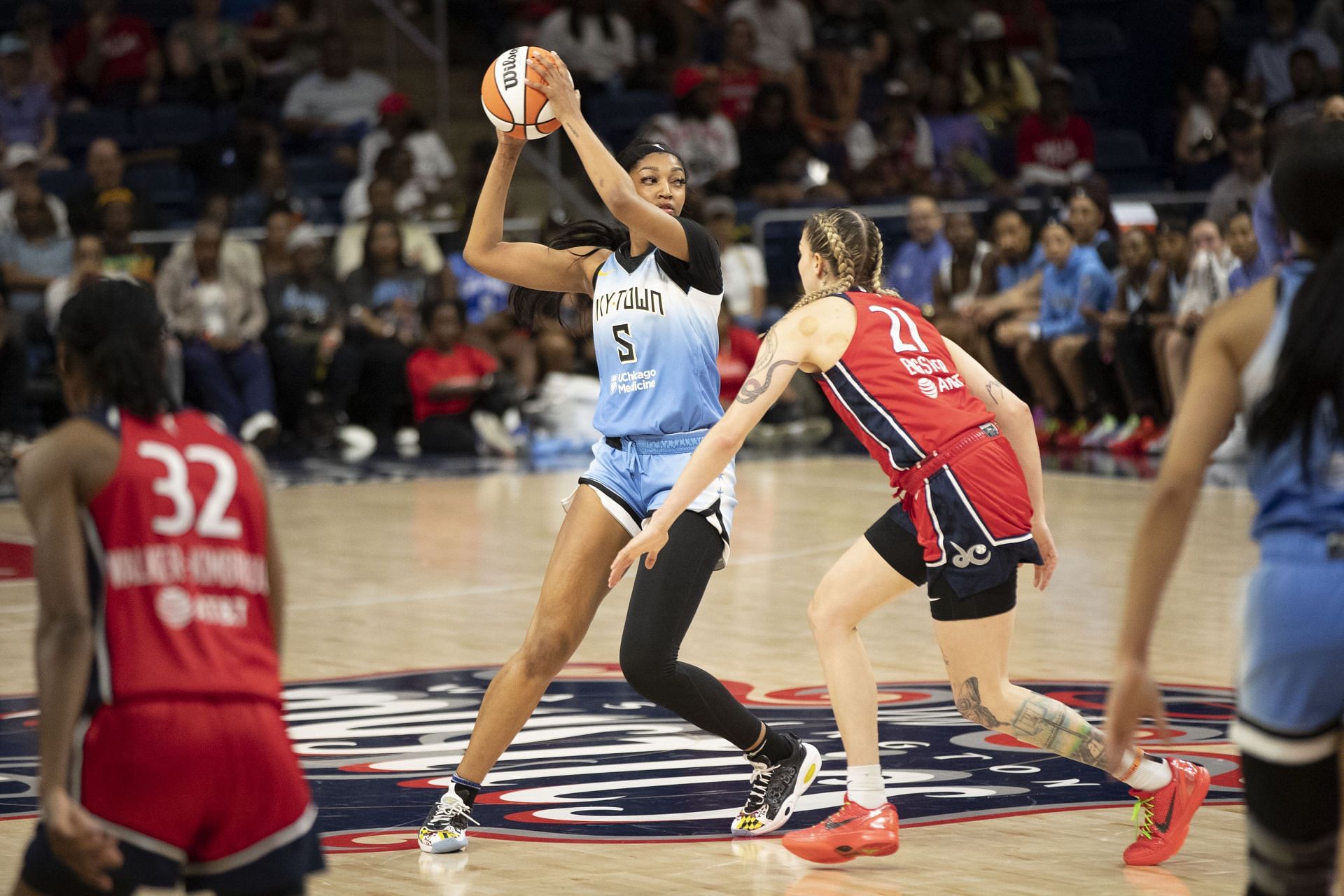 Washington Mystics vs Chicago Sky Player Stats and Box Scores for Aug