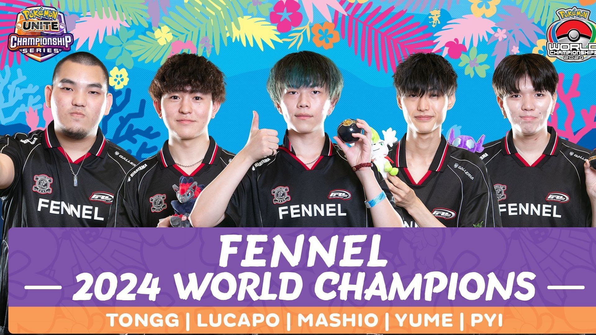 Pokemon UNITE World Championship 2024 Winners, prize pool distribution