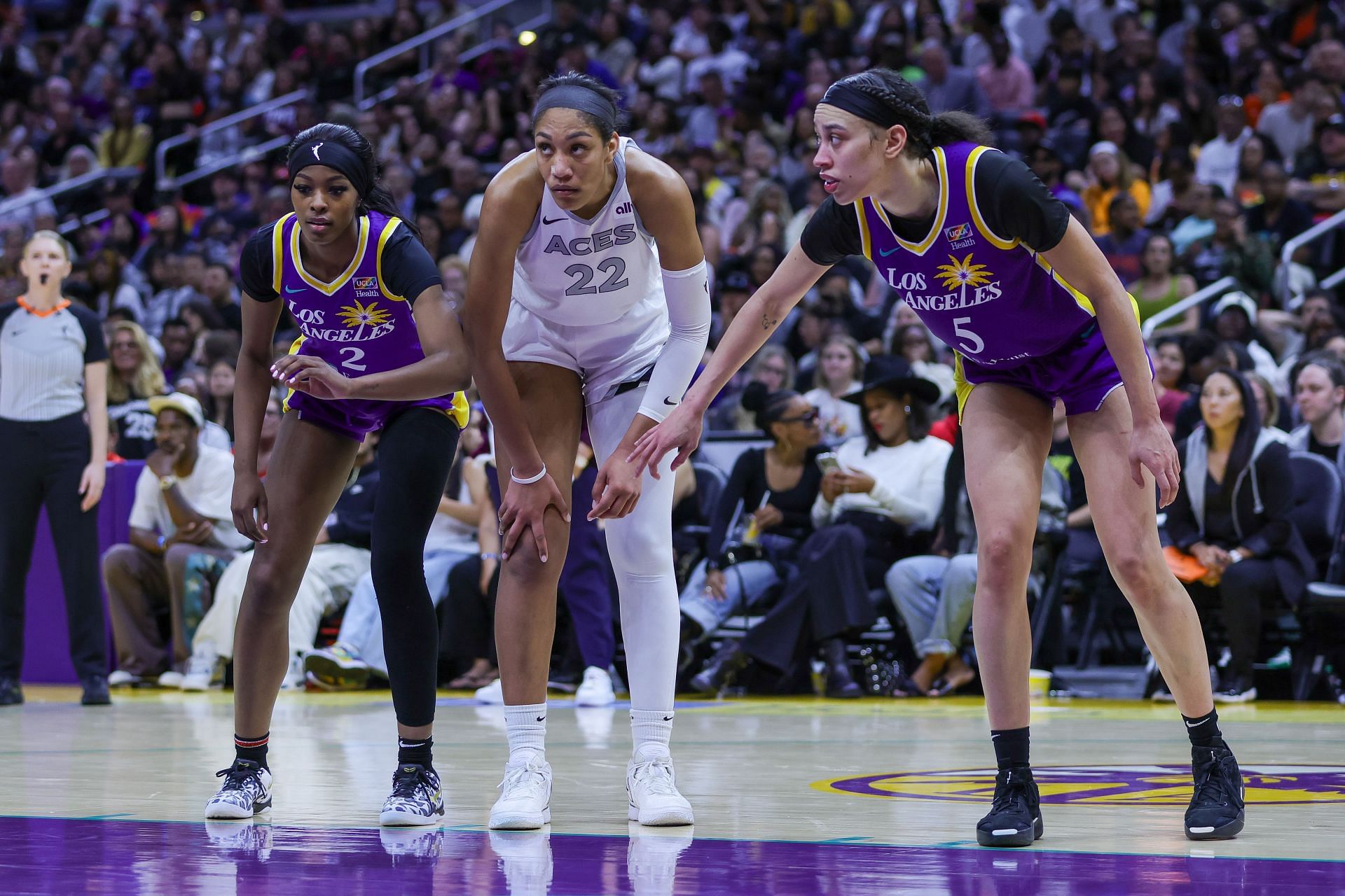 WNBA: JUN 09 Las Vegas Aces at Los Angeles Sparks - Source: Getty