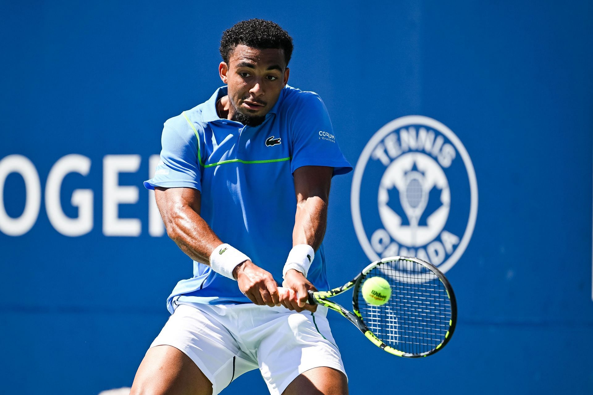 Arthur Fils in action at the 2024 National Bank Open (Picture: Getty)