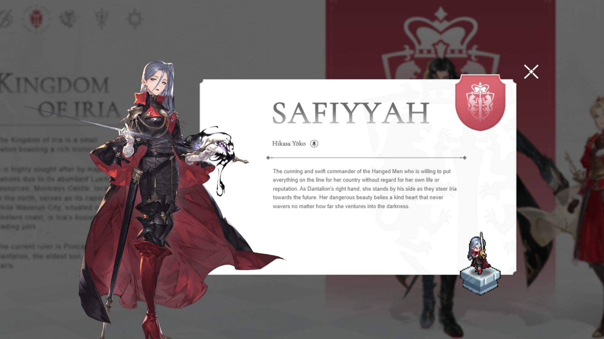 Safiyyah in Sword of Convallaria (Image via XD Entertainment)