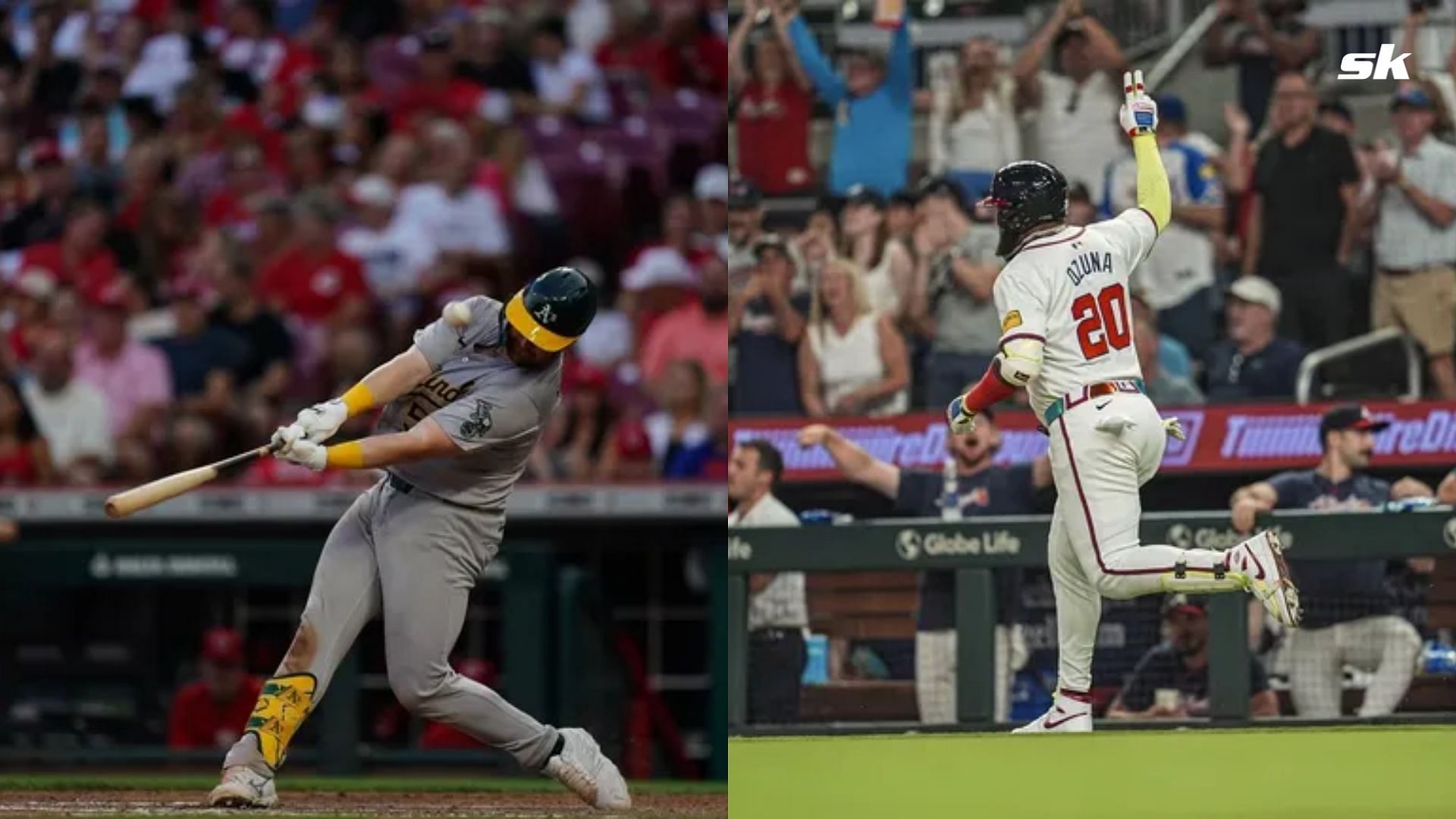 MLB Hitter Power Rankings Predictions: Marcell Ozuna climbs, Brent Rooker joins top 10 in week 23