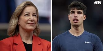 "Great timing, great balance, great guy" - Chris Evert hilariously reacts to Carlos Alcaraz smashing his racket during Cincinnati Open 2R loss