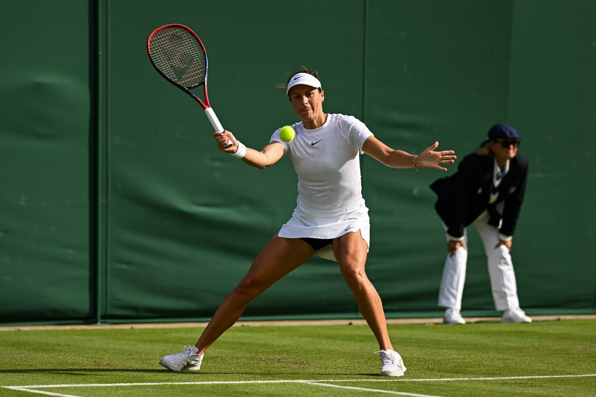 Tatjana Maria in action (Image via Getty)