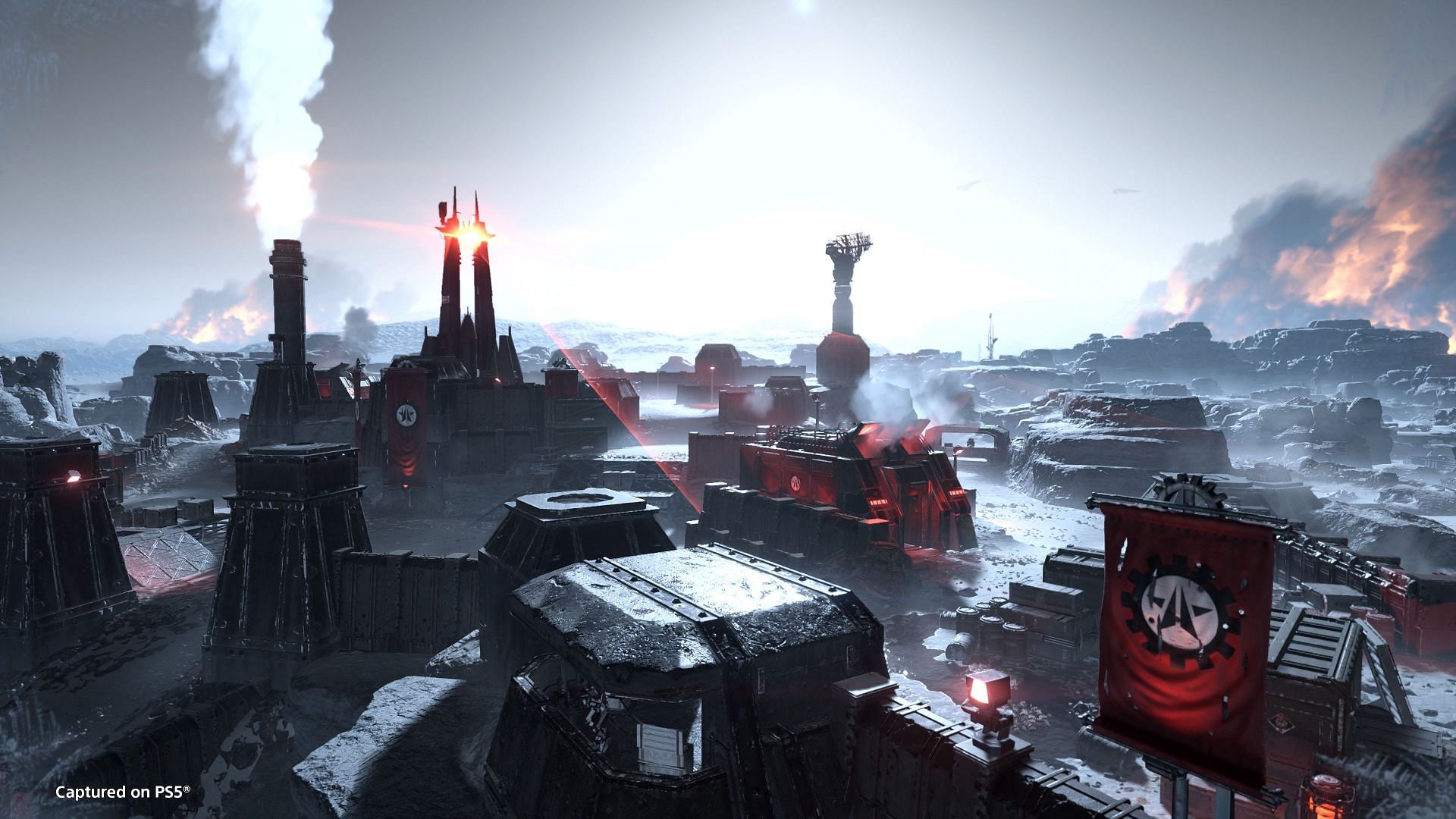 A supersized Automaton Fortress (Image via Sony Interactive Entertainment)